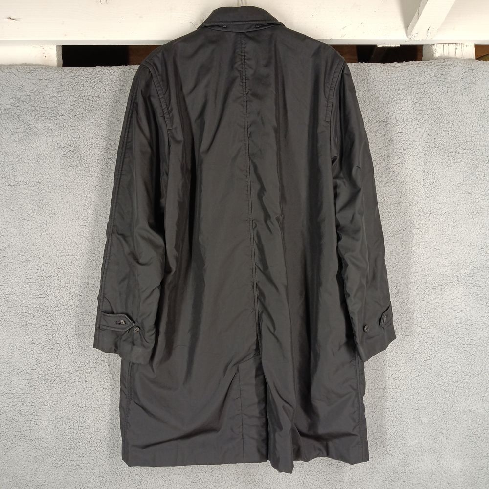 Lauren Ralph Lauren Women's Large Long Winter Coat Fleece Lined‎ Outerwear Black - Picture 4 of 9